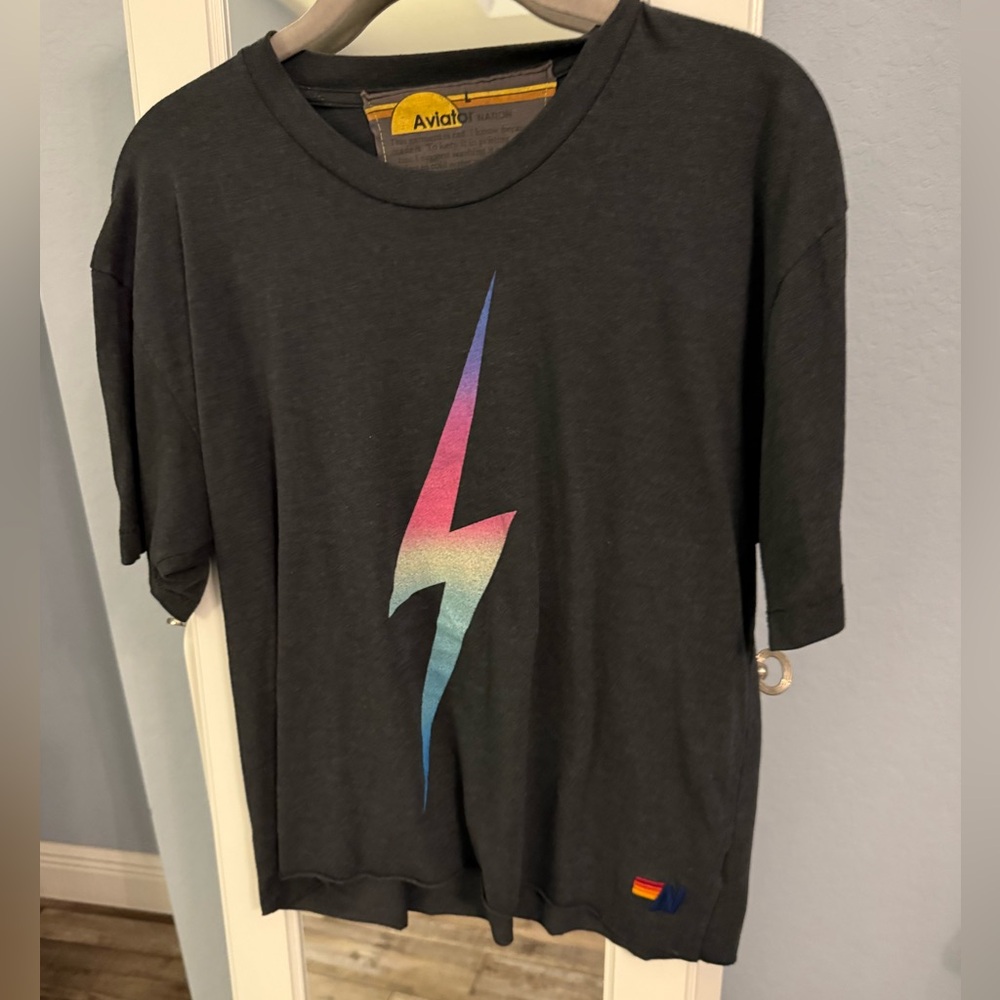 Aviator Nation Lightning Bolt T-Shirt